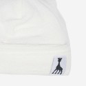 Bonnet naissance velours drop needle - Bleu marine Trois Kilos Sept - 3 Bonnet naissance velours drop needle - Bleu marine Trois Kilos Sept - 3