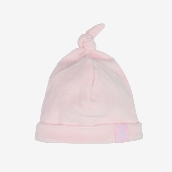 Birth hat velvet drop needle - Pink - ©Sophie la girafe Trois Kilos Sept - 2