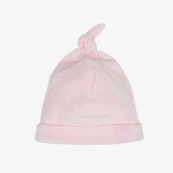 Gorro de recém-nascido em veludo drop needle - Rosa - ©Sophie la girafe