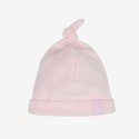 Gorro de recém-nascido em veludo drop needle - Rosa - ©Sophie la girafe