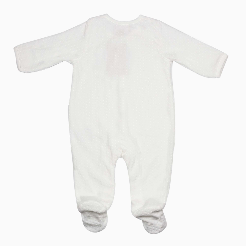 Arrière pyjama velours jacquard Arrière pyjama velours jacquard