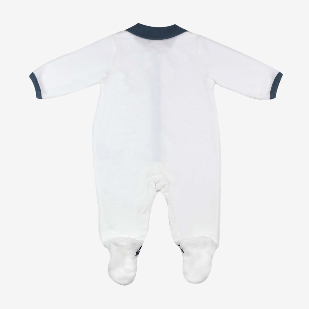 Back of Sophie la girafe sleepsuit Back of Sophie la girafe sleepsuit