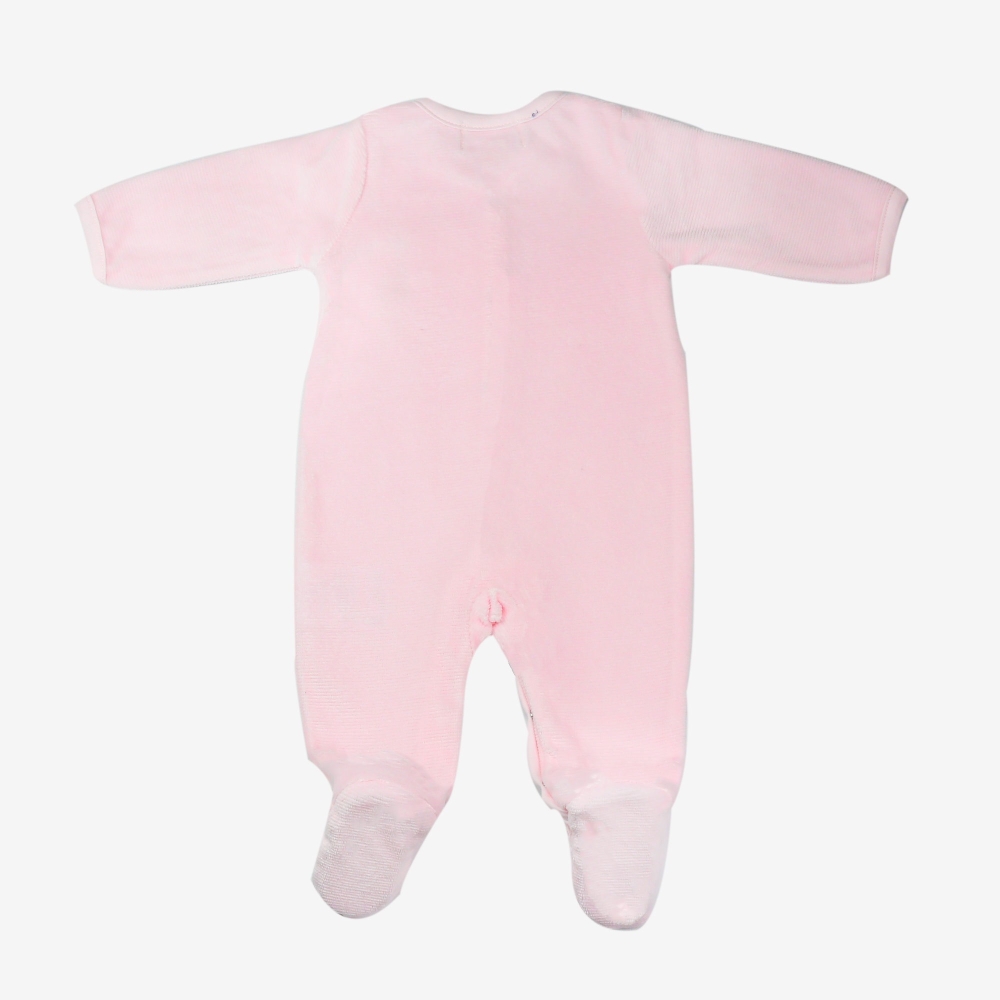 Pink pyjamas - Velvet drop needle - ©Sophie la girafe Trois Kilos Sept - 5 Pink pyjamas - Velvet drop needle - ©Sophie la girafe Trois Kilos Sept - 5