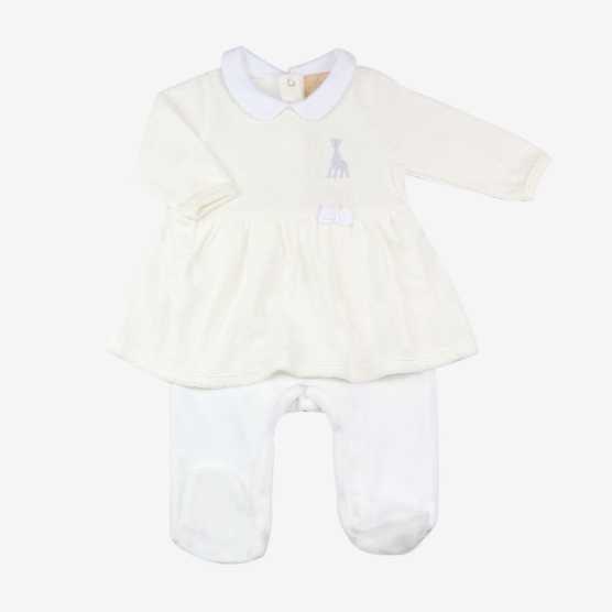 Pijama vestido - Branco - ©Sophie la girafe