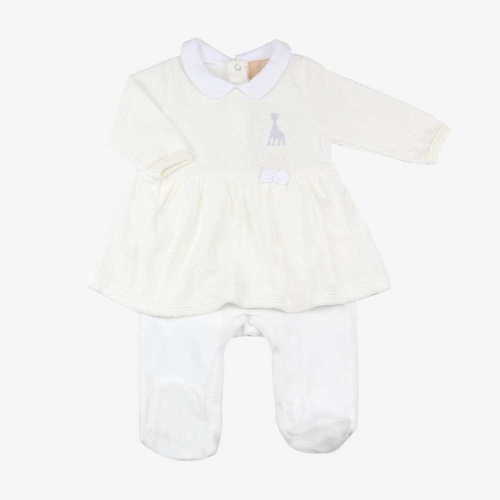 Pijama vestido - Branco - ©Sophie la girafe