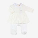 Pijama vestido - Branco - ©Sophie la girafe