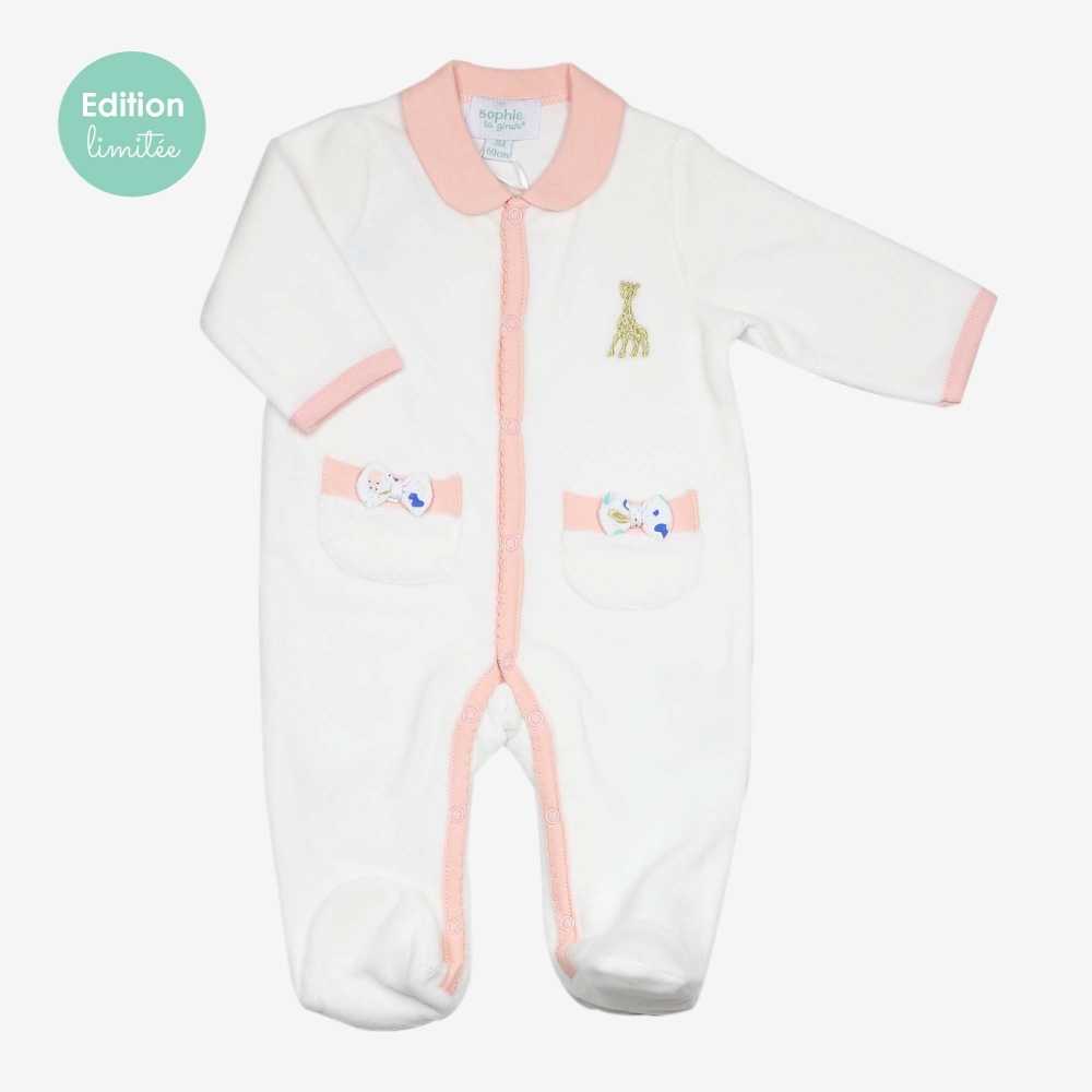 Pelele Y de terciopelo - ©Sophie la girafe