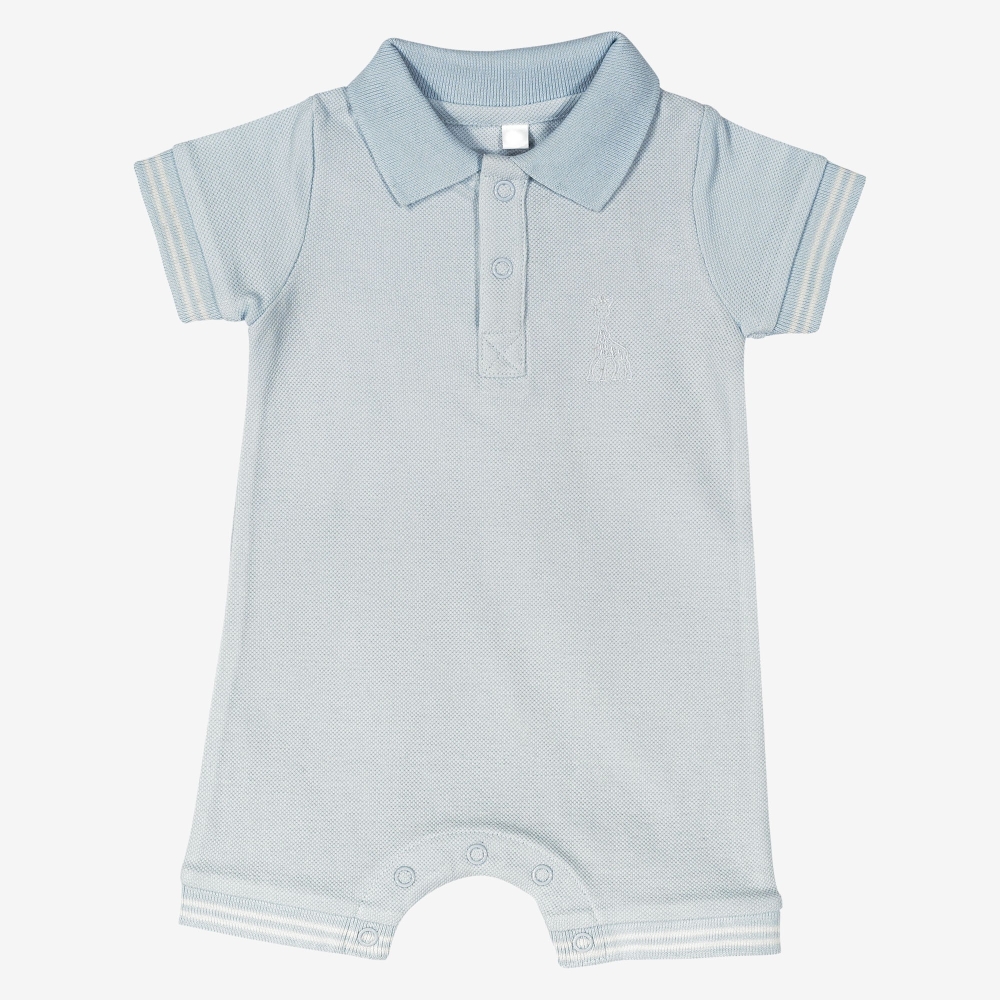 Piqué knit romper - ©Sophie la girafe
