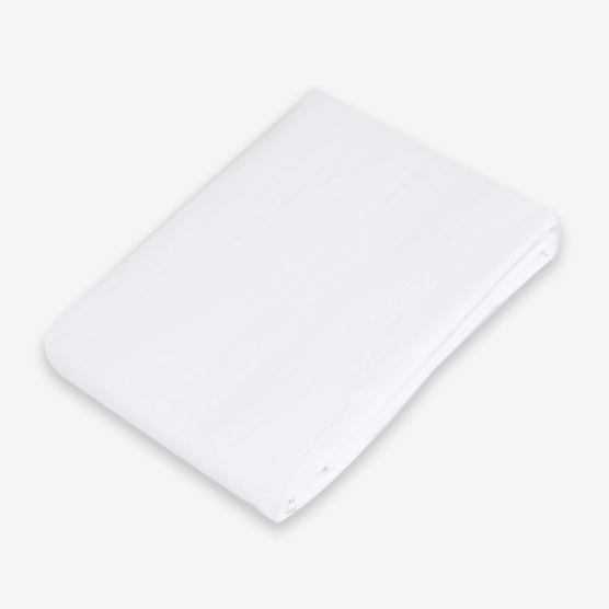 White flat sheet - 120x180cm