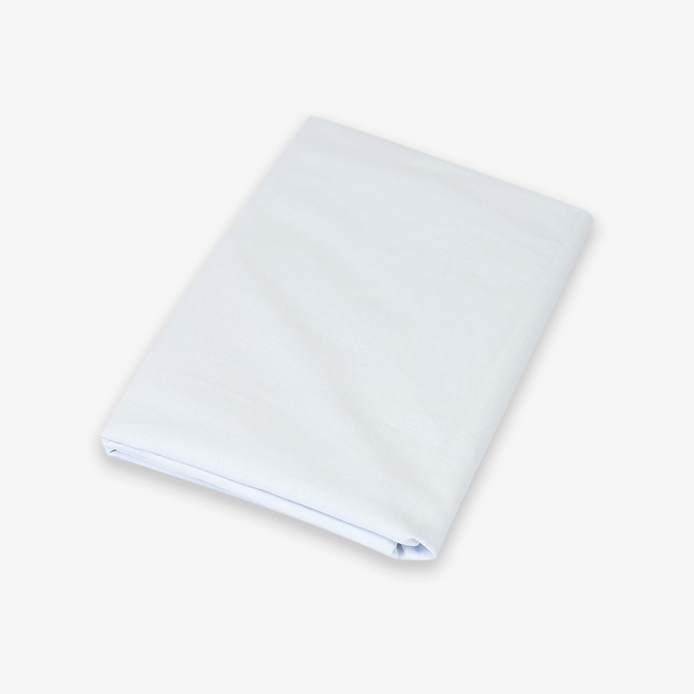 Blue flat sheet - 120x180cm Blue flat sheet - 120x180cm