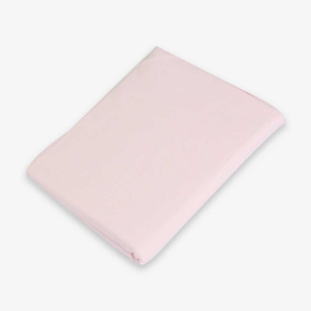 Lençol plano cor-de-rosa - 120x180cm
