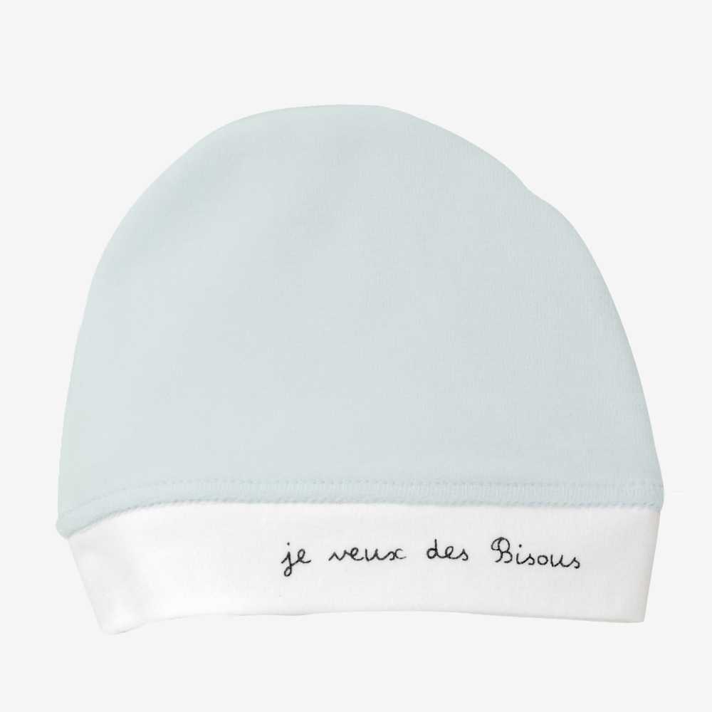 pequeno gorro azul