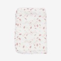 Health record book cover with flower pattern Health record book cover with flower pattern
