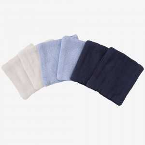 Lot De 6 Lingettes De Toilette (Gants De Toilette) En Coton - Couleur Marron Forêt, 30x30 Cm - Room Essentials