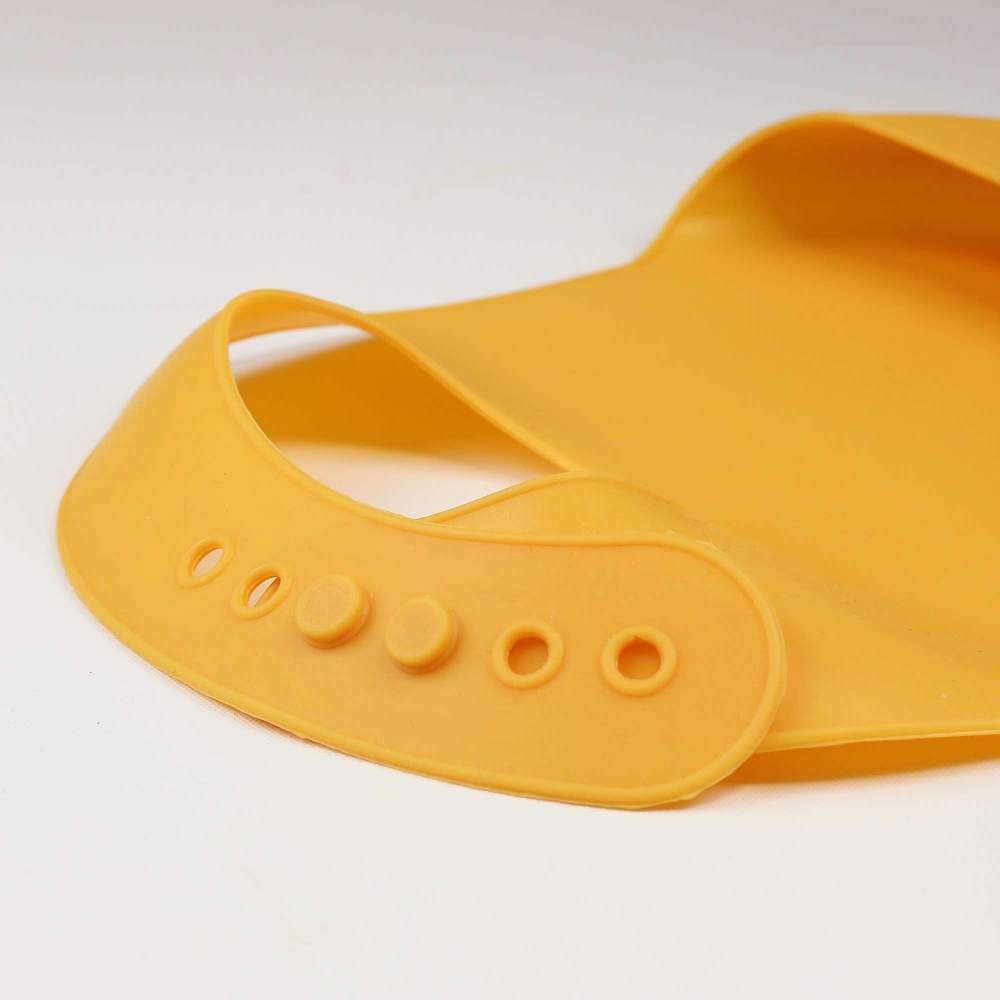 Silicone Bib - Mustard Trois Kilos Sept - 3 Silicone Bib - Mustard Trois Kilos Sept - 3