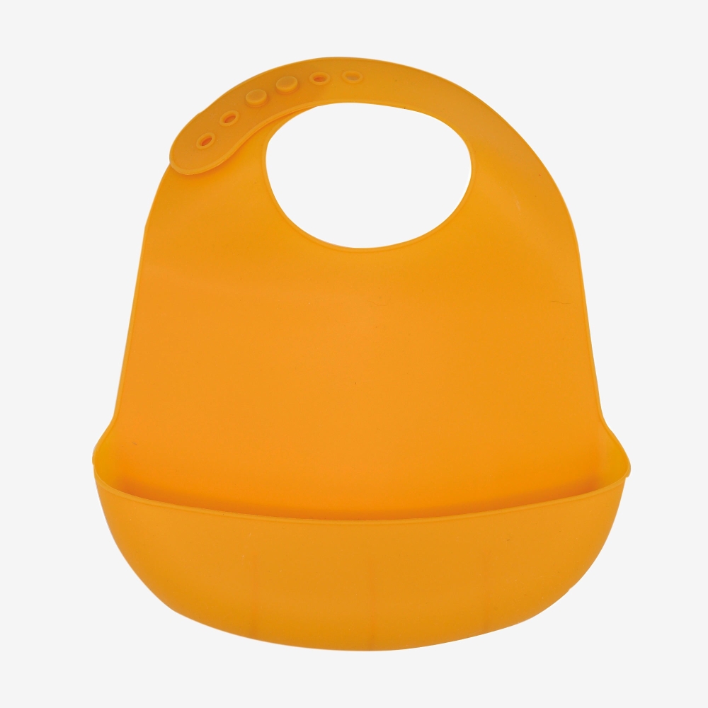 Babero Silicona - Mostaza