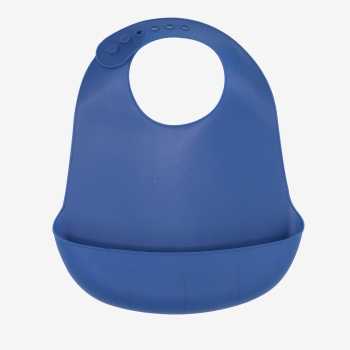 Babete de Silicone - Azul Noite
