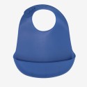 Babete de Silicone - Azul Noite