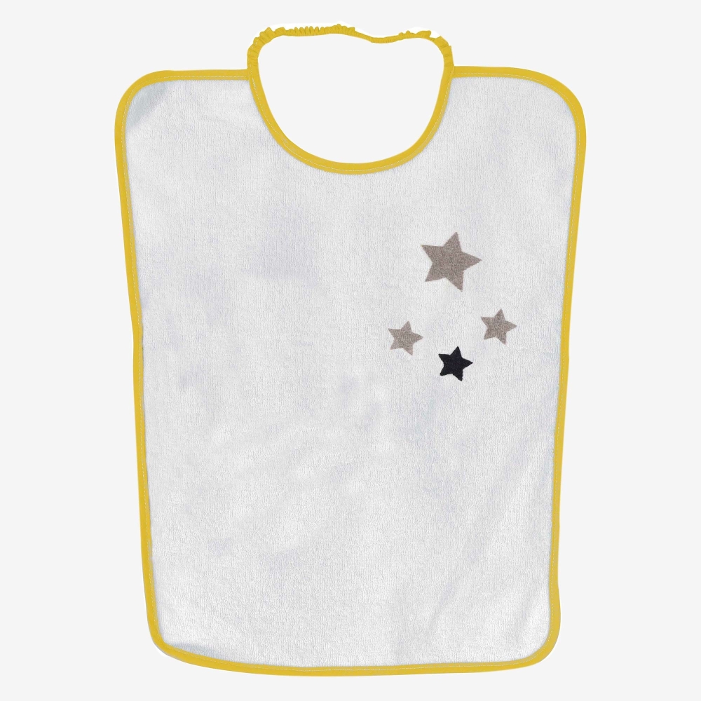 Babero guardería mostaza