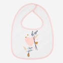 Baby bib "I love you" pink Baby bib "I love you" pink
