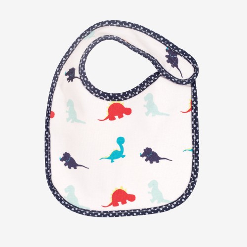 Set of 7 newborn bibs - Dinosaurs - 3 Set of 7 newborn bibs - Dinosaurs - 3