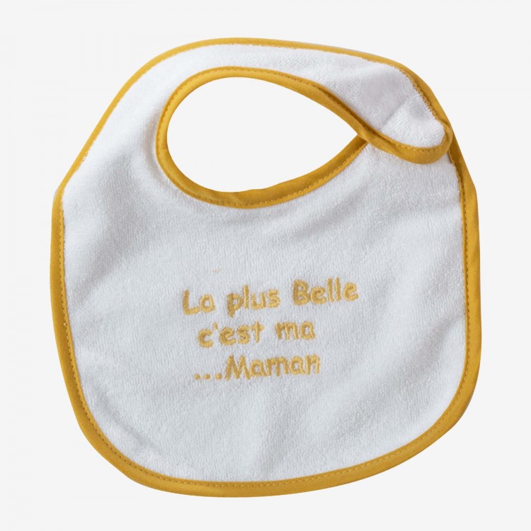 Multicolore Trois Kilos Sept Bavoirs naissance 808 5042 blanc/gris Enfants Lot de 7 