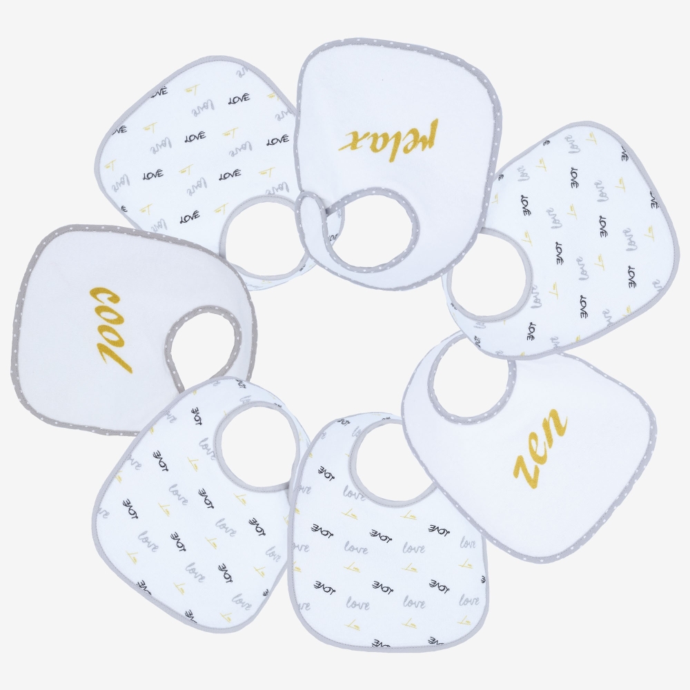 Lote de 7 baberos - Bebé cool