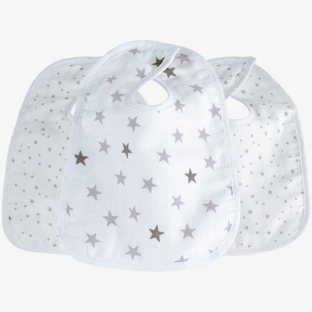 Set de 3 baberos - Sueños de estrellas