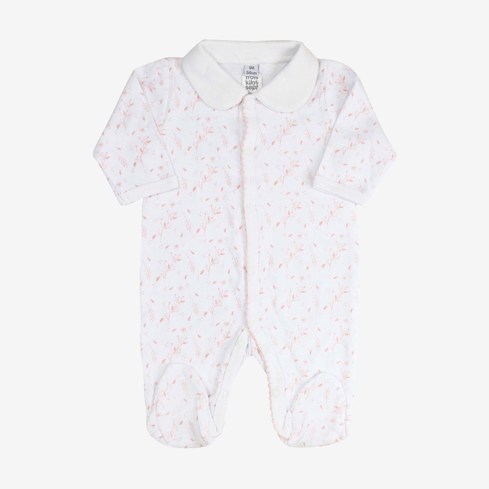 Pyjama coton fleurs roses Pyjama coton fleurs roses
