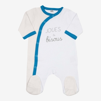 Baby-Schlafanzug "Kussbacken"