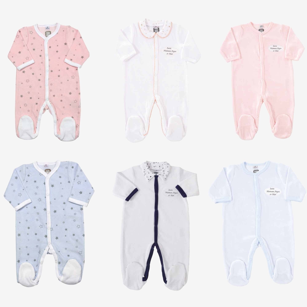 Bijpassende slaappakjes - Maman et Papa Bijpassende slaappakjes - Maman et Papa