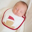 Babete de Natal com boneco de gengibre