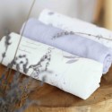 Pack de 3 langes 70*70cm - Lavandoux Trois Kilos Sept - 2 Pack de 3 langes 70*70cm - Lavandoux Trois Kilos Sept - 2