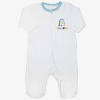 Pijama de bebé com fecho de correr