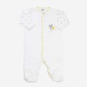 Pijama branco para bebé "meu pequeno coração"