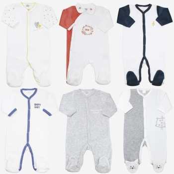 Conjunto de pijamas de veludo para bebé