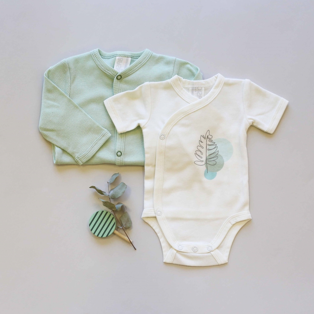Lot de 2 bodies croisés - Tropical Trois Kilos Sept - 8 Lot de 2 bodies croisés - Tropical Trois Kilos Sept - 8