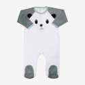 Pijama de bebé com urso