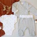 conjunto cinzento mesclado