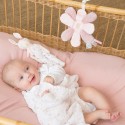 baby listening to the musical flower in his crib baby listening to the musical flower in his crib