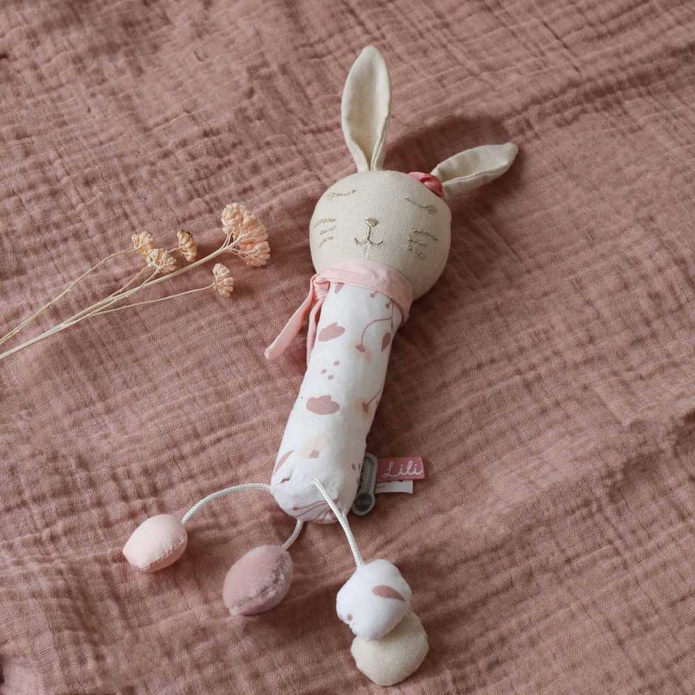 Lili the Musical Stick Rabbit