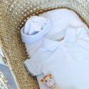Berretto per bambino con tutina coordinata Sophie la giraffa Berretto per bambino con tutina coordinata Sophie la giraffa