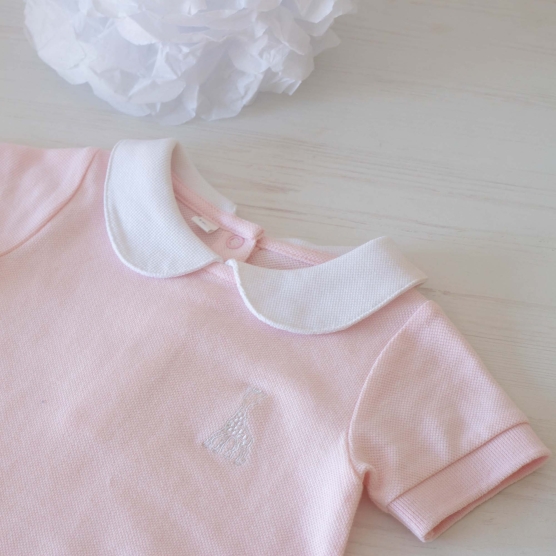Pique knit romper - ©Sophie la girafe