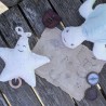 Seestern und Meeresschildkröte auf einem Steg Seestern und Meeresschildkröte auf einem Steg