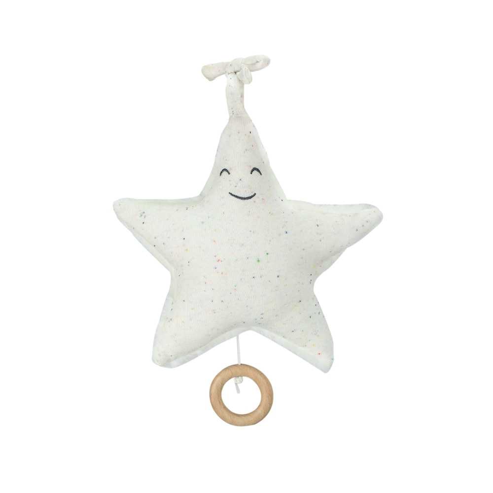 estrela-do-mar musical bege salpicada