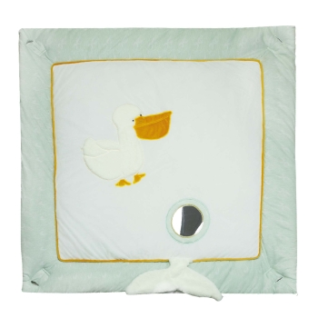 Evolutive play mat without its modular arches