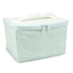 Baby beautycase - Zeegroen en beige gemêleerd