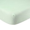Baby fitted sheet - Water green with ocean patterns Trois Kilos Sept - 1 Baby fitted sheet - Water green with ocean patterns Trois Kilos Sept - 1