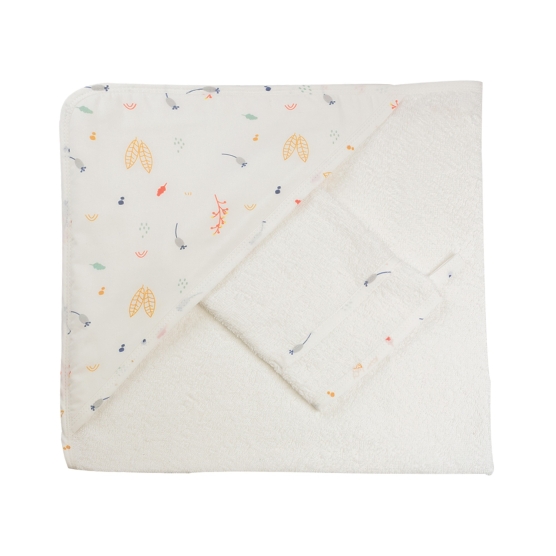 Hide and seek in forest bath set product photo white background