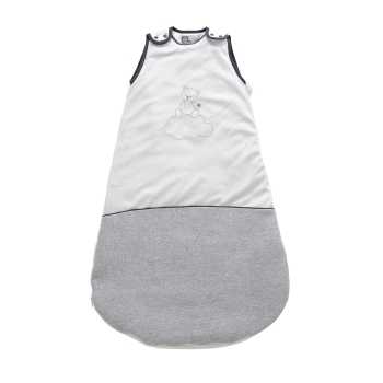 Saco de dormir para bebé 90 cm 6-18 meses N'ours sobre fundo branco